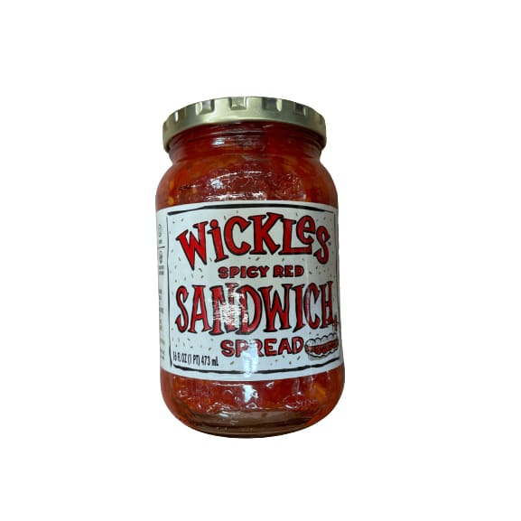 Wickles Wickles Spicy Red Sandwich Spread, 16 fl oz