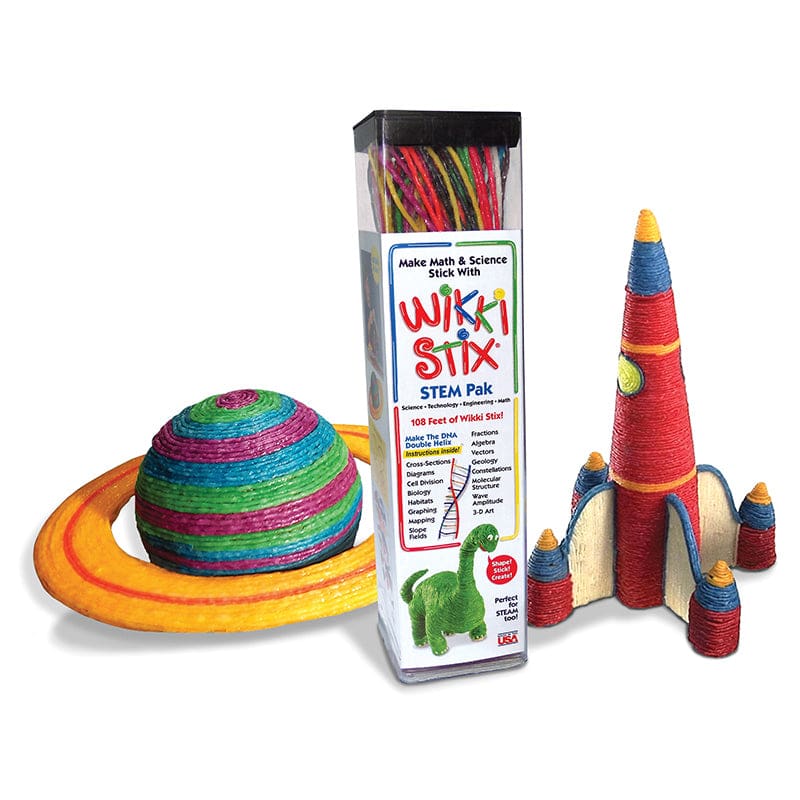 Wikki Stix Stem Pak (Pack of 2) - Activity Books & Kits - Wikki Stix