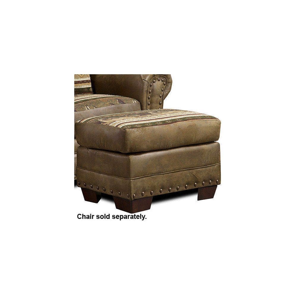 Wild Horses Ottoman - Ottomans & Benches - Wild