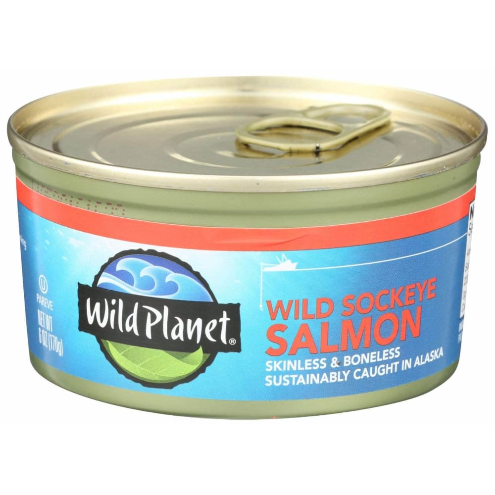 WILD PLANET Wild Planet Wild Sockeye Salmon, 6 Oz