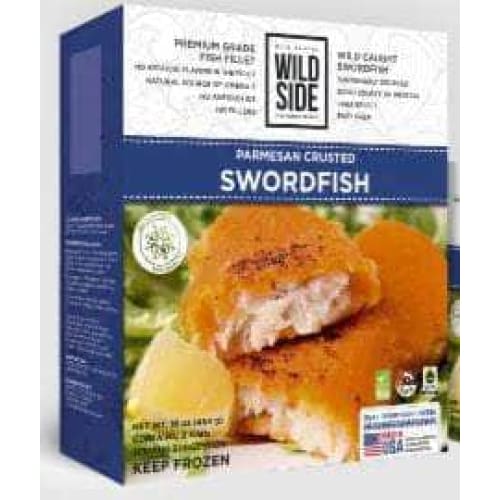 WILD SIDE Grocery > Frozen WILD SIDE: Parmesan Crusted Swordfish, 16 oz