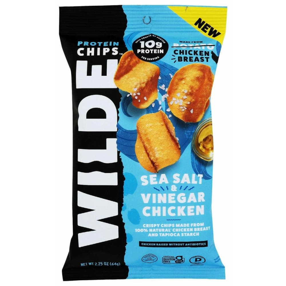 WILDE SNACKS WILDE SNACKS Chips Chicken Ssalt Vngr, 2.25 oz