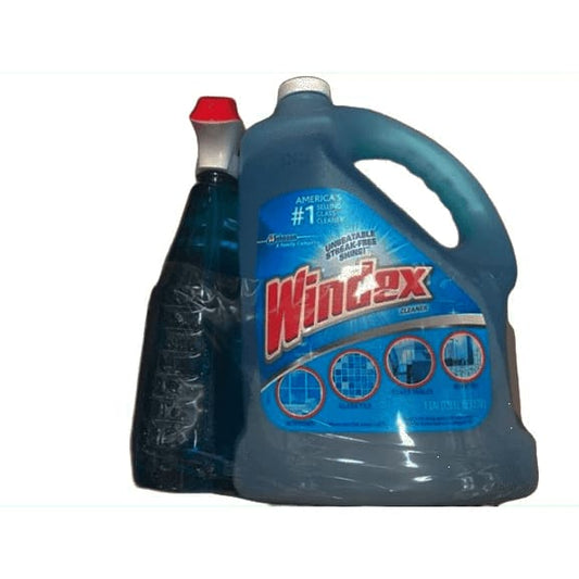 Windex Trigger+ Plus Glass & Surface Cleaner, 128 oz. - ShelHealth.Com