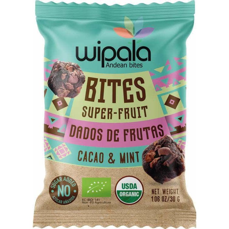 WIPALA Wipala Bites Cacao And Mint, 1.06 Oz