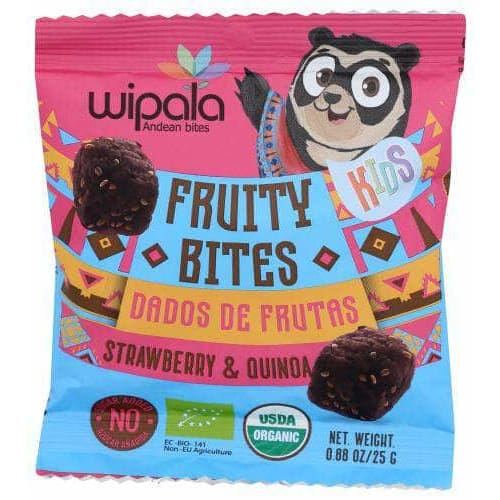 WIPALA Wipala Bites Kid Strwbry Quinoa, 0.88 Oz