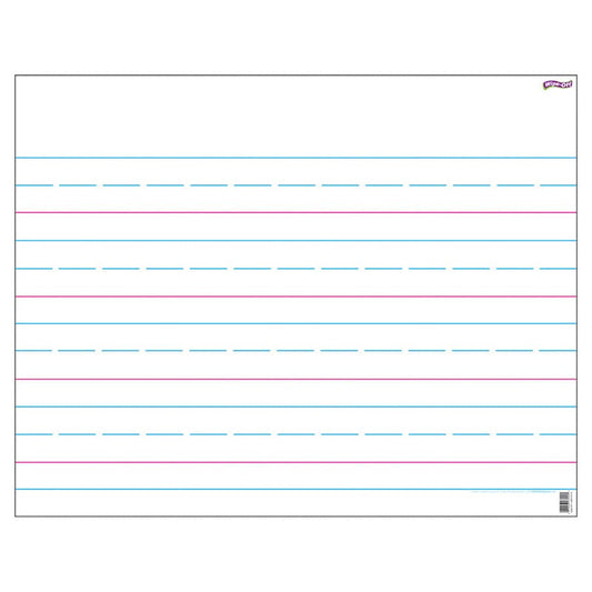 Wipe-Off Chart Handwriting Paper 22 X 28 (Pack of 10) - Language Arts - Trend Enterprises Inc.