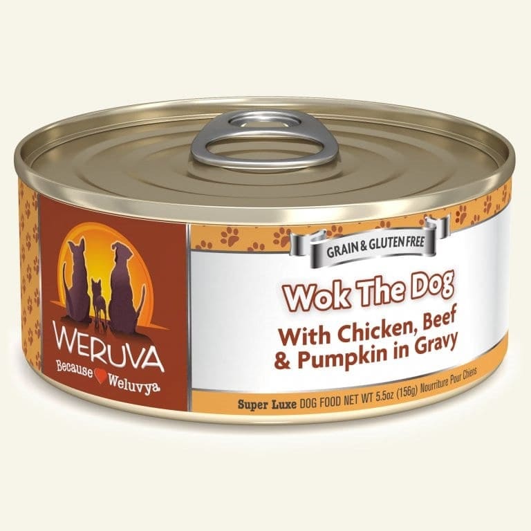 Wok The Dog with Chicken Beef & Pumpkin in Gravy 5.5oz. Case Of 24 - Pet Supplies - Wok