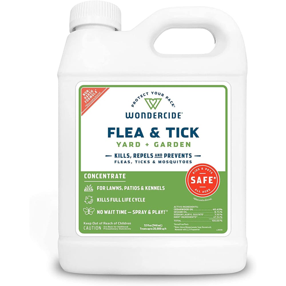 Wondercide Flea Tick and Mosquito Control Concentrate Yard-Garden 32 oz - Pet Supplies - Wondercide