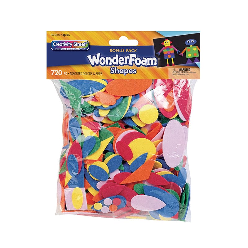 Wonderfoam 720 Pcs In Assrt Colors (Pack of 6) - Foam - Dixon Ticonderoga Co - Pacon