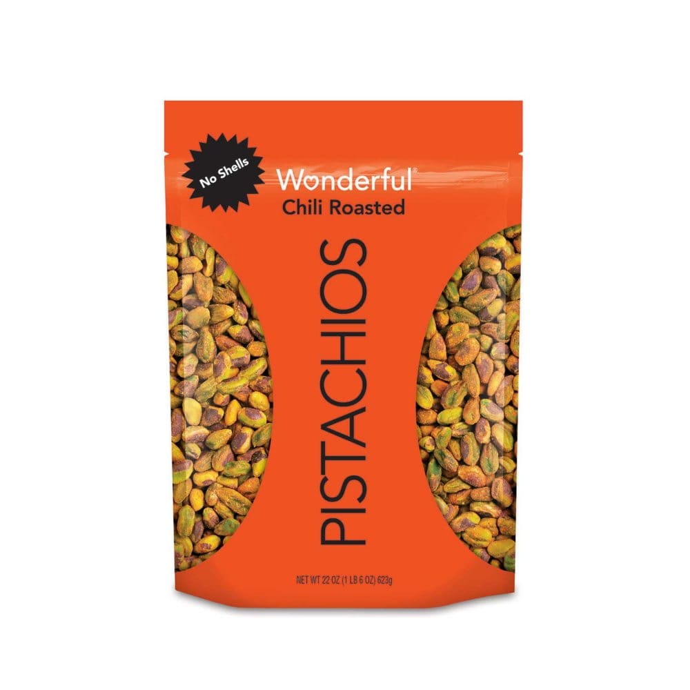 Wonderful Pistachios Chili Roasted (22oz) - Trail Mix & Nuts - Wonderful Pistachios