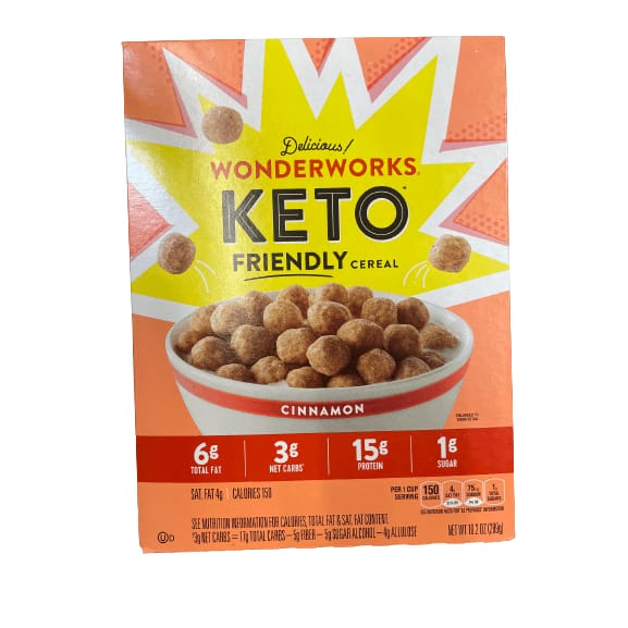 WonderWorks Wonderworks Keto Friendly Cereal, Multiple Choice Flavor, 10.6 oz
