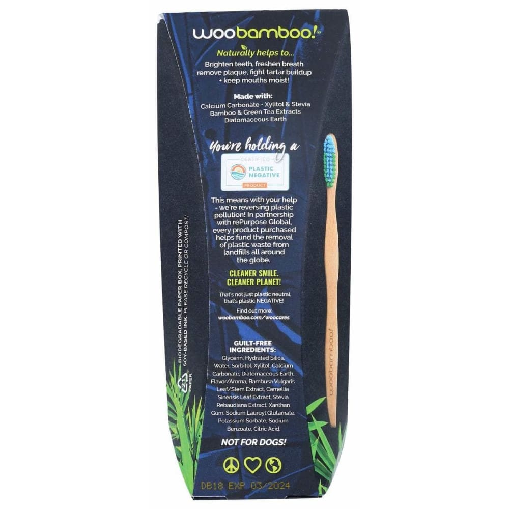 WOOBAMBOO Beauty & Body Care > Oral Care > Toothpastes & Toothpowders WOOBAMBOO Toothpaste Marshmallow, 4 oz