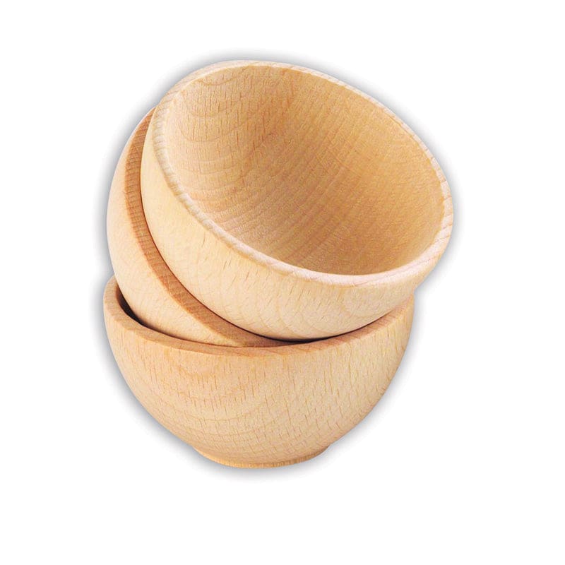 Wooden Bowls 3 Pack (Pack of 2) - Manipulatives - Learning Advantage