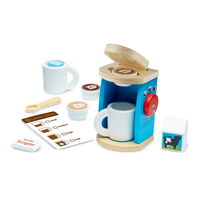 Wooden Brew & Serve Coffee Set - Homemaking - Melissa & Doug