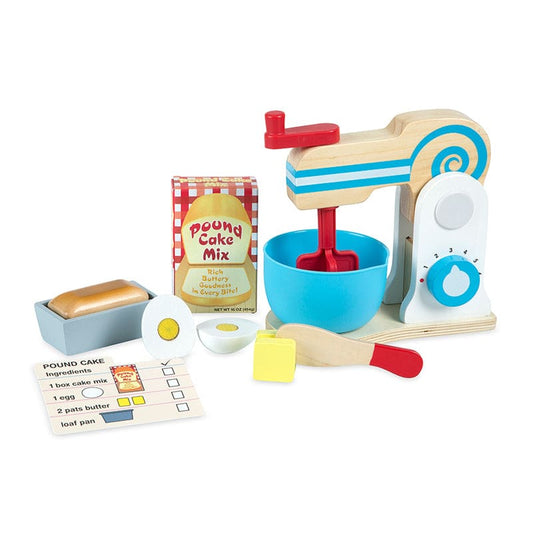 Wooden Make A Cake Mixer Set - Homemaking - Melissa & Doug