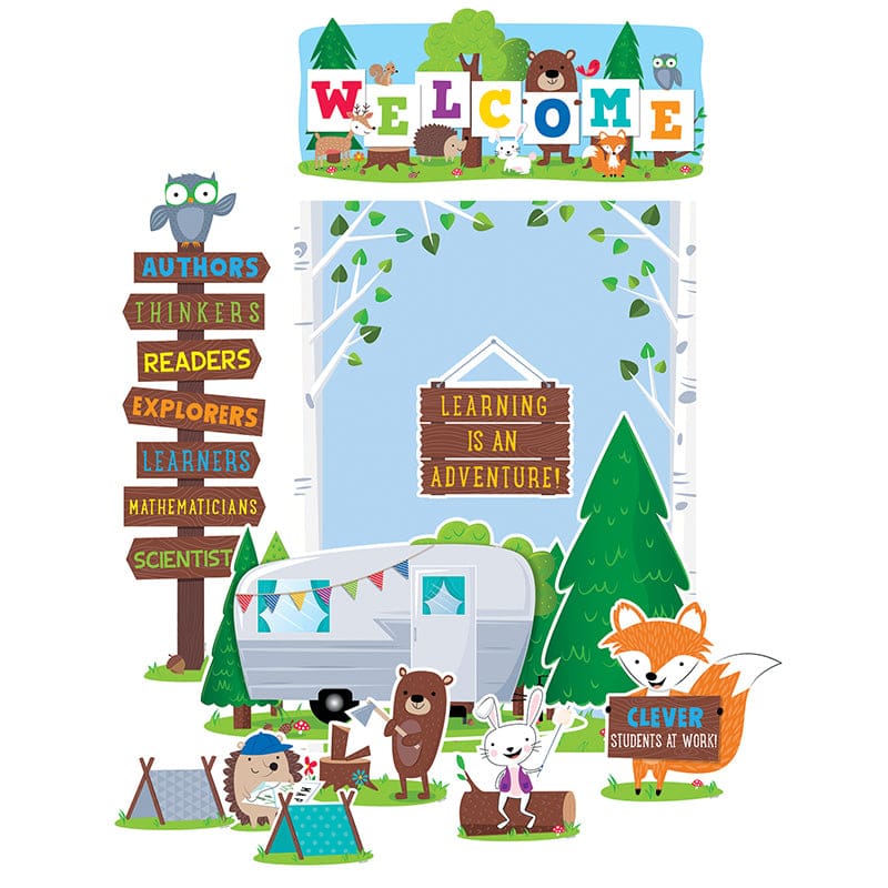 Woodland Friends Welcome Bb Set (Pack of 3) - Classroom Theme - Creative Teaching Press