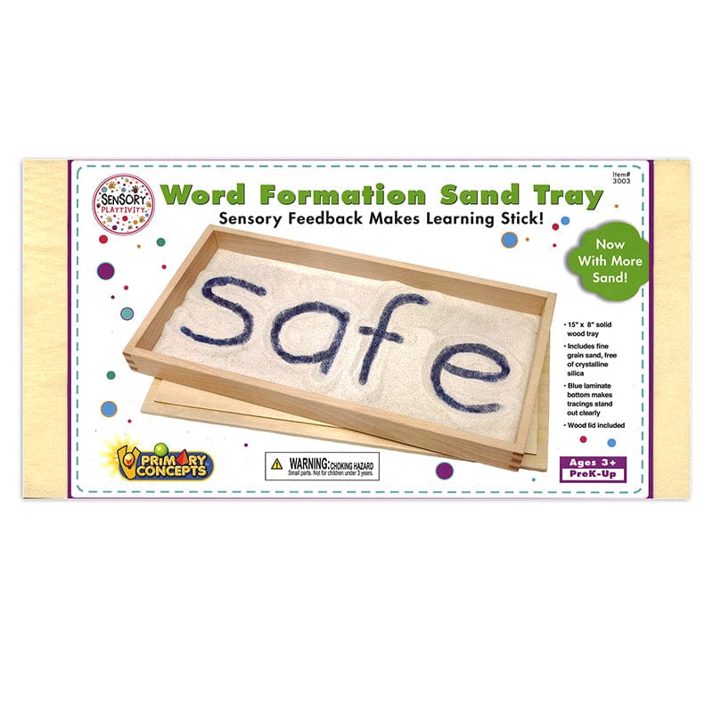 Word Formation Sand Tray Single - Sand & Water - Primary Concepts Inc