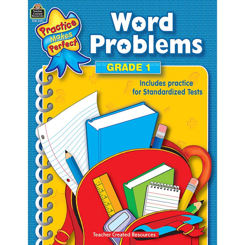 Word Problems Gr 1 Practice Makes Perfect (Pack of 10) - Word Skills - Teacher Created Resources