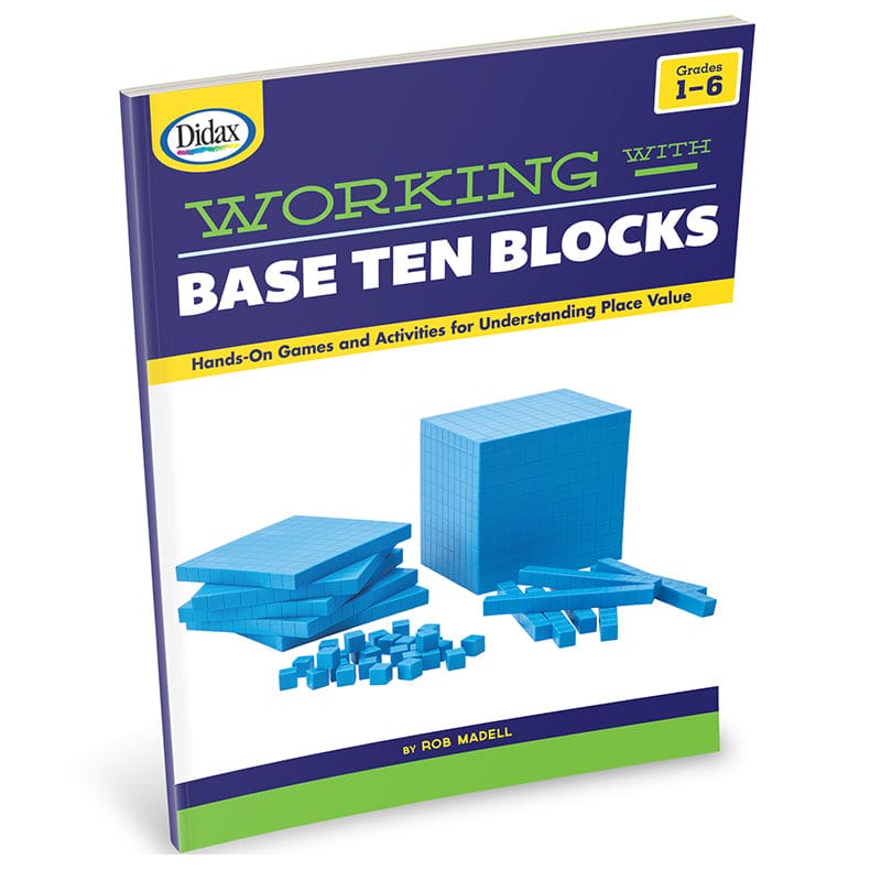 Working With Base Ten Blocks (Pack of 2) - Base Ten - Didax