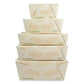 World Centric No Tree Folded Takeout Containers 95 Oz 6.5 X 8.7 X 3.5 Natural Sugarcane 160/carton - Food Service - World Centric®