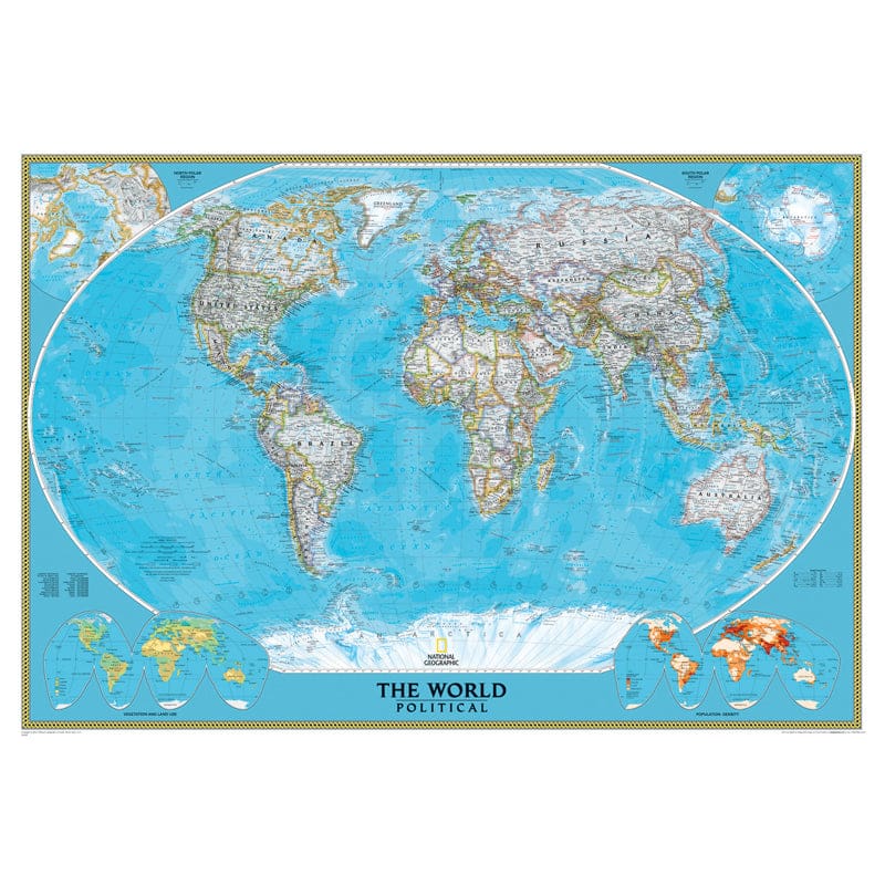 World Mural Map - Maps & Map Skills - National Geographic Maps