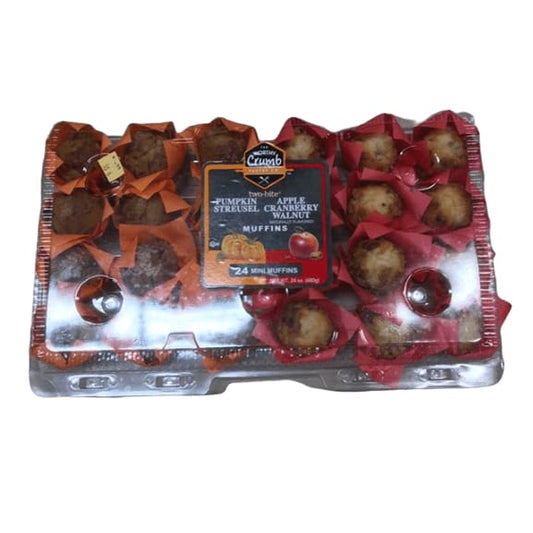 Worthy Crumb two-bite, 24 Mini Muffins - ShelHealth.Com