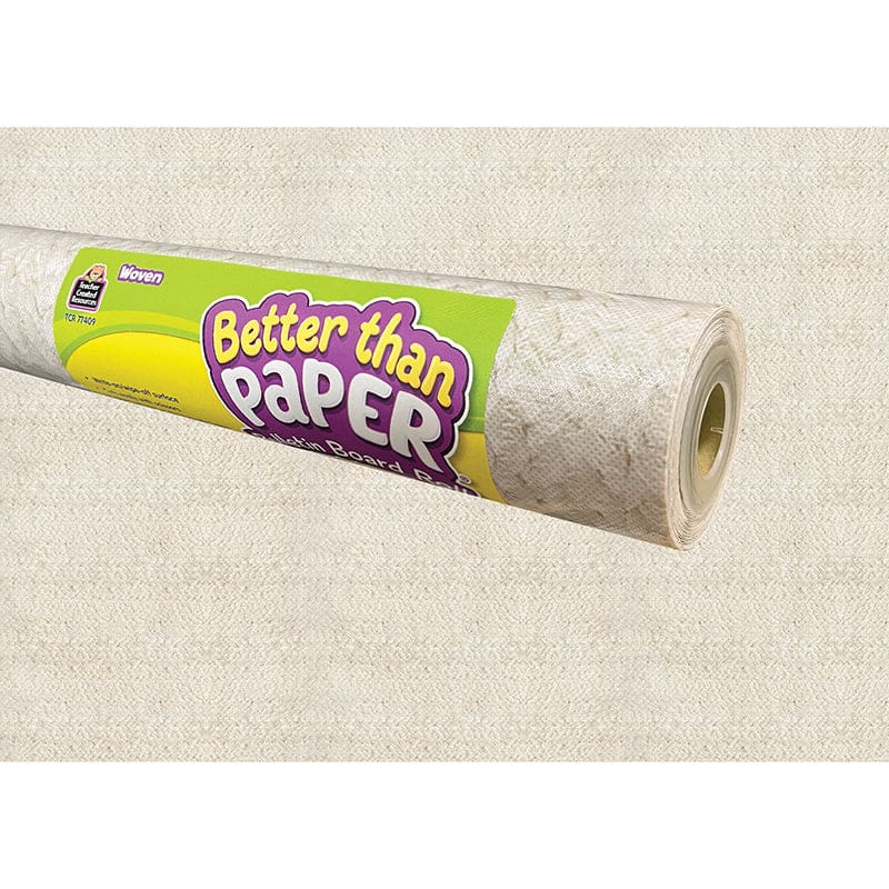 Woven Better Paper Bulletn Rl 4/Pk - Bulletin Board & Kraft Rolls - Teacher Created Resources