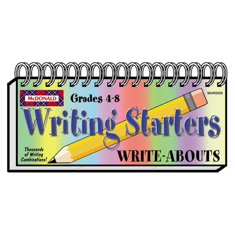 Write Abouts Writing Starters (Pack of 6) - Writing Skills - Teacher Created Resources