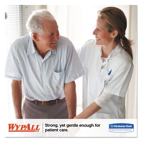WypAll General Clean X60 Cloths 1/4 Fold 12.5 X 10 White 70/pack 8 Packs/carton - Janitorial & Sanitation - WypAll®