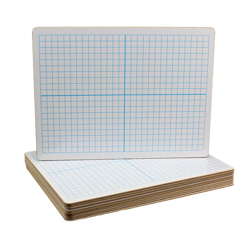 X Y Axis Dry Erase Boards 12/Pack - Dry Erase Boards - Flipside