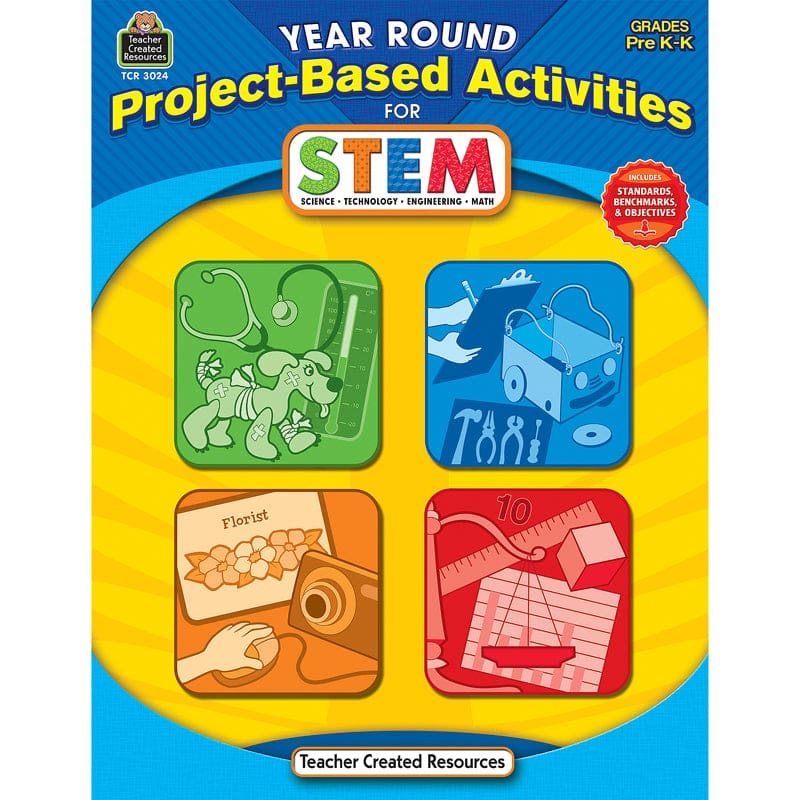 Year Round Gr Pk-K Project Based Activities For Stem - Cross-Curriculum Resources - Teacher Created Resources