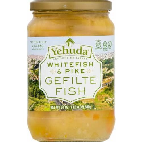 YEHUDA YEHUDA Fish White Pike Gefilte, 24 oz