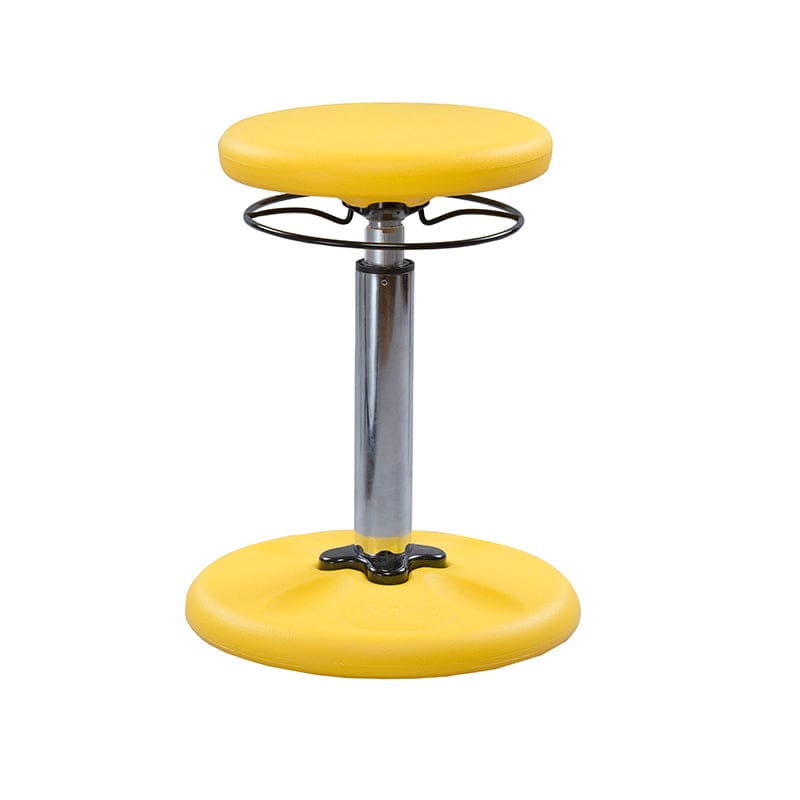 Yellow Grow With Me Wobble Chair Adjustable - Chairs - Kore Design