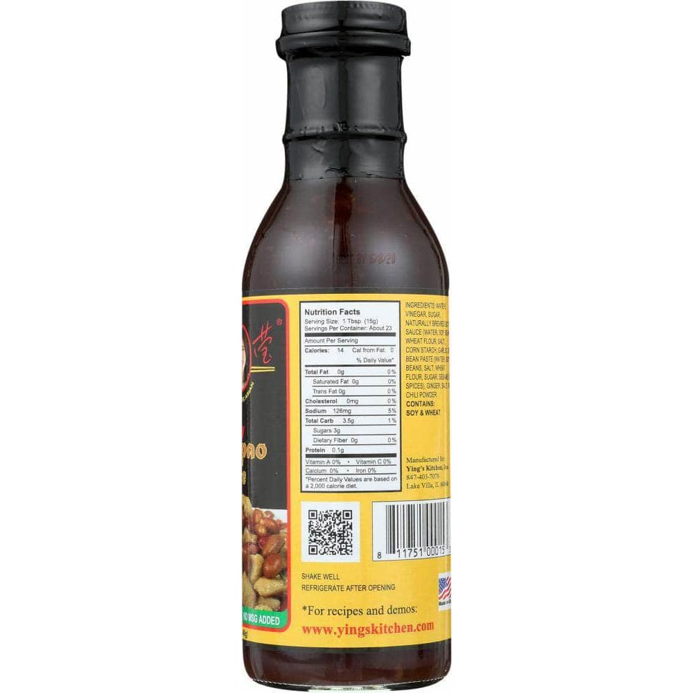 Yings Ying's Kungpao Sauce Spicy, 12 oz