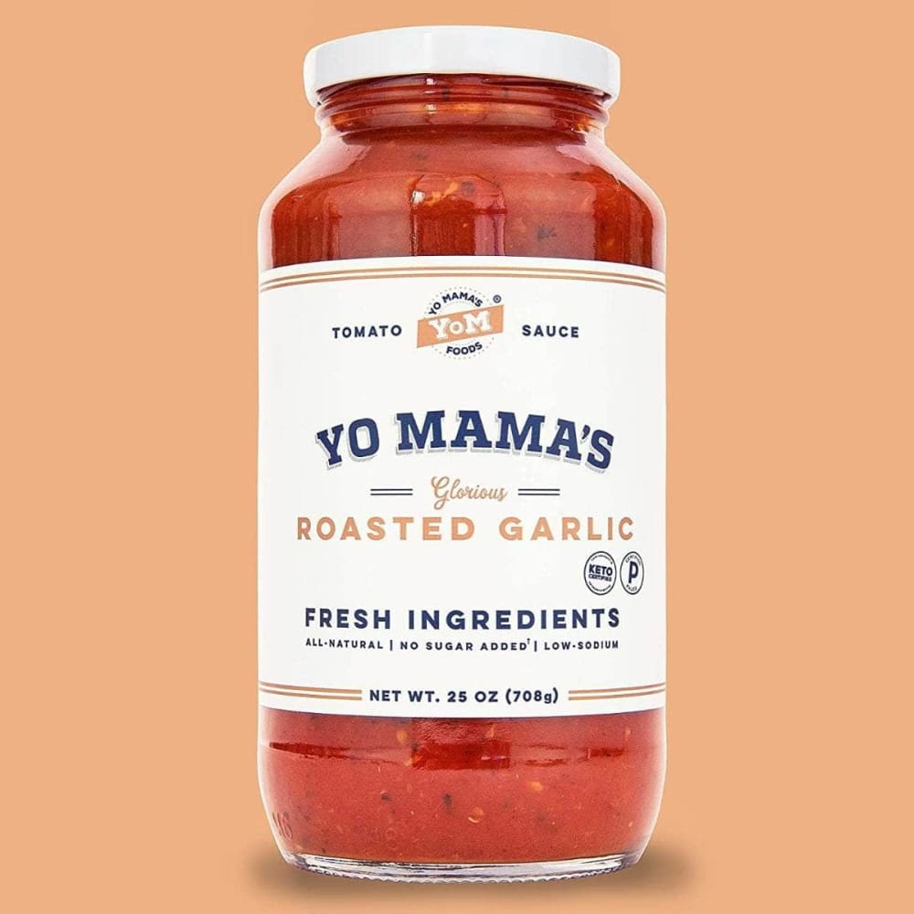 YO MAMAS FOODS YO MAMAS FOODS Sauce Tomato Rstd Garlic, 25 oz