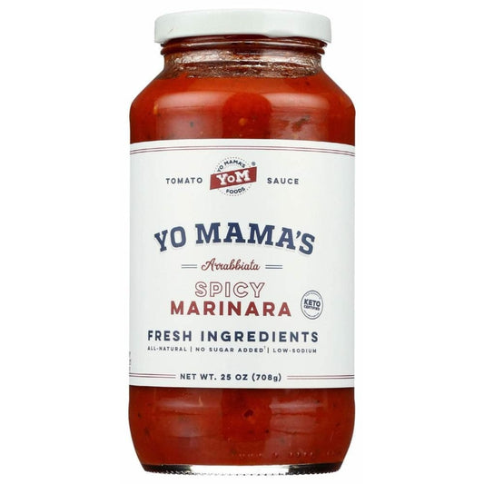 YO MAMAS FOODS YO MAMAS FOODS Sauce Spicy Marinara, 25 oz