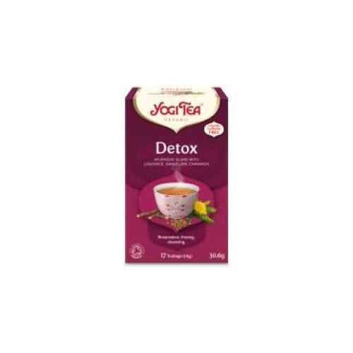 YOGI DETOX Organic Ayurvedic Tea 17 pcs. - Yogi