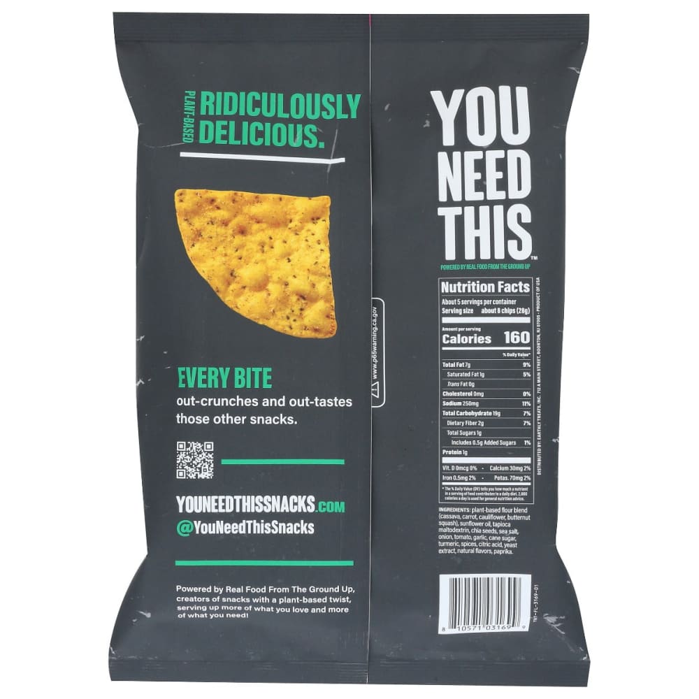 YOU NEED THIS: Chip Tortilla Ranch 5 oz - Grocery > Snacks > Chips > Tortilla & Corn Chips - YOU NEED THIS
