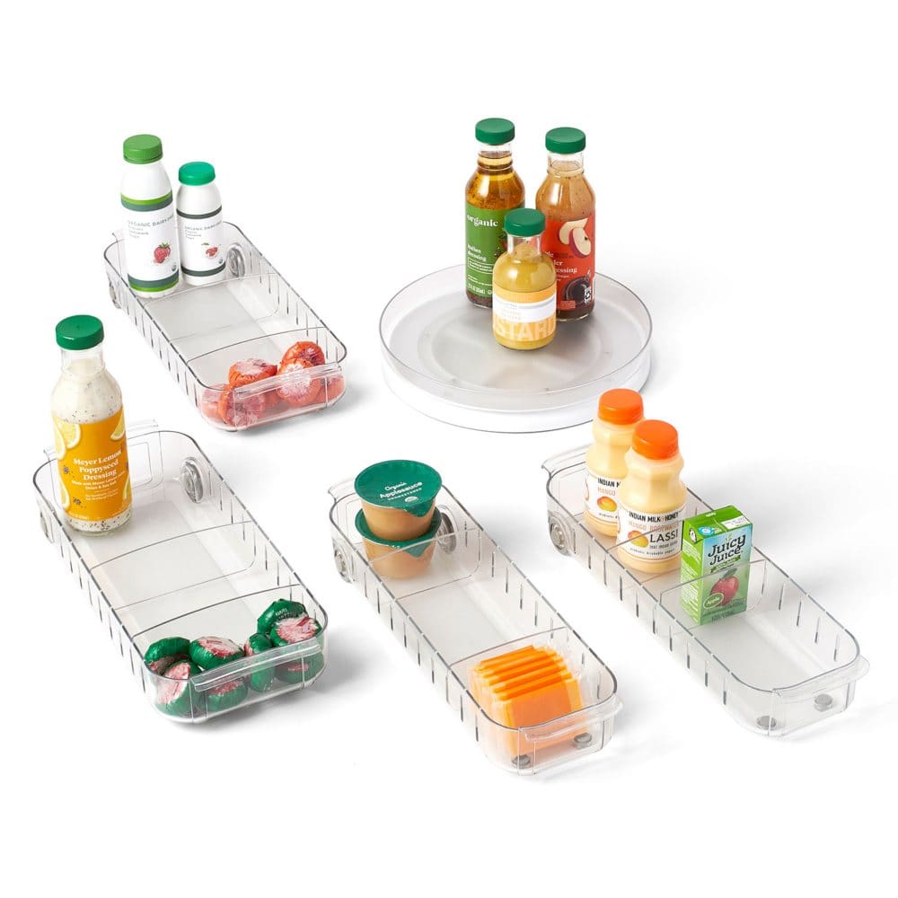 YouCopia Fridge Organizers 5-Piece Set - Food Storage & Kitchen Organization - YouCopia
