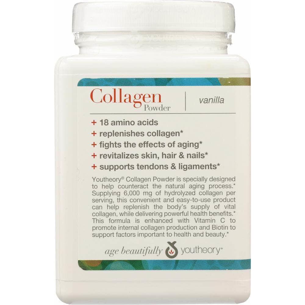 YOUTHEORY Youtheory Collagen Powder Vanilla, 4.7 Oz