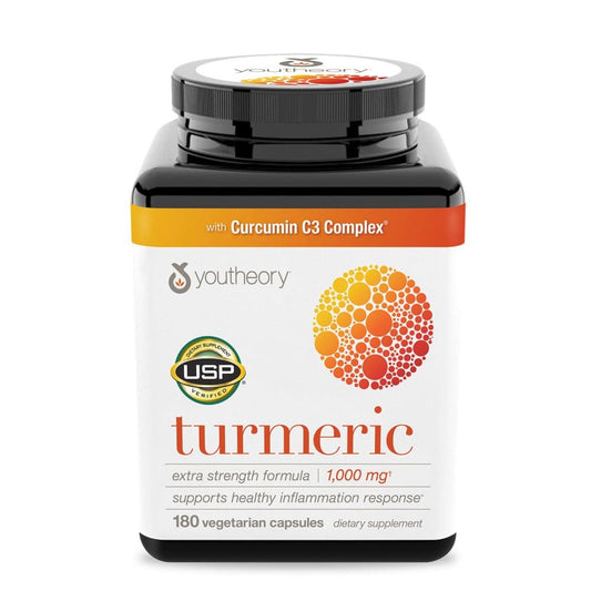 Youtheory Turmeric Extra Strength 1000mg (180 ct.) - Supplements - Youtheory