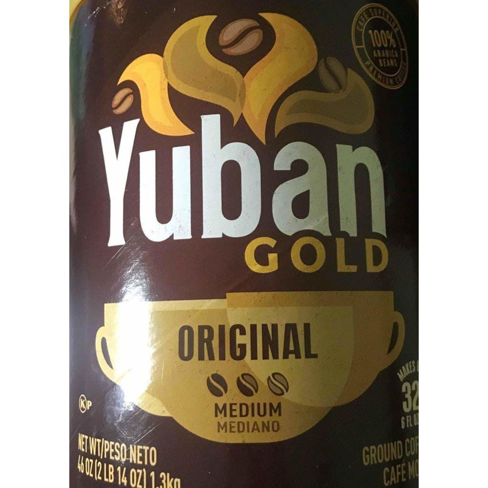 Yuban Gold Original Ground Coffee, Medium, 46 oz - ShelHealth.Com
