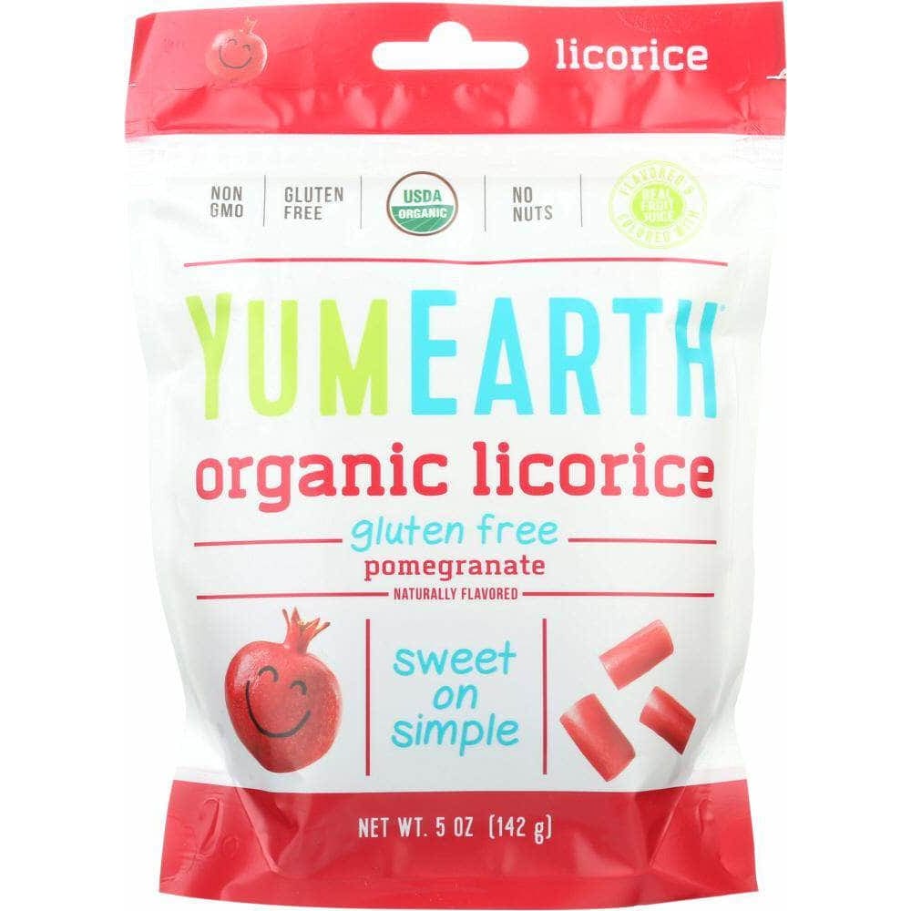 YUMEARTH Yumearth Organic Pomegranate Licorice, 5 Oz