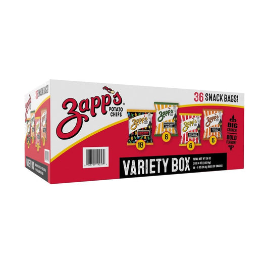 Zapp’s Potato Chip Variety Pack (1 oz. 36 pk.) - Chips - Zapp’s