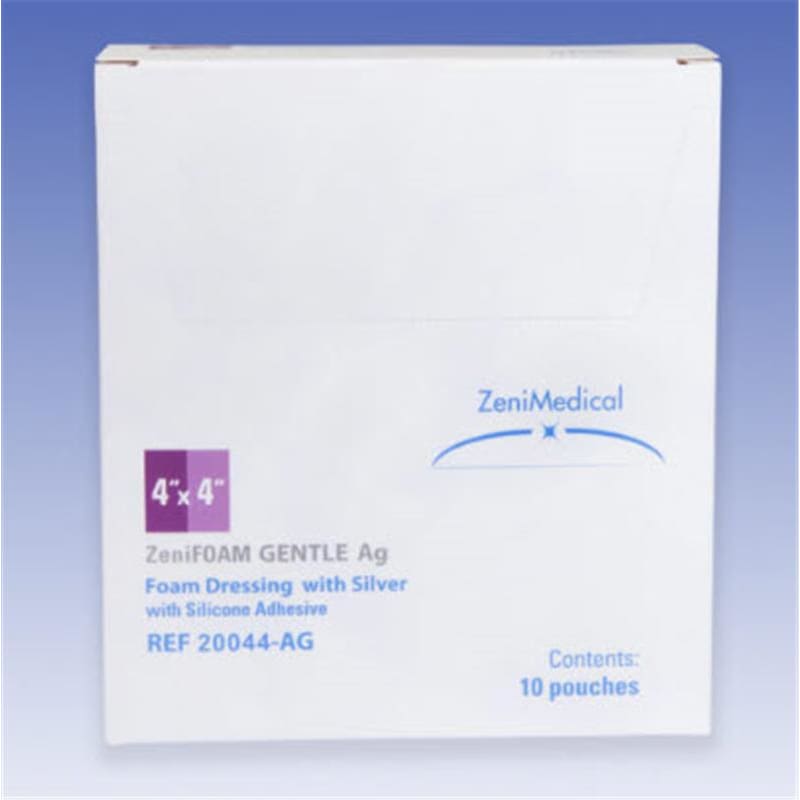 Zeni Medical Zenifoam Gentle 4 X 4 No Border Box of 10 - Item Detail - Zeni Medical