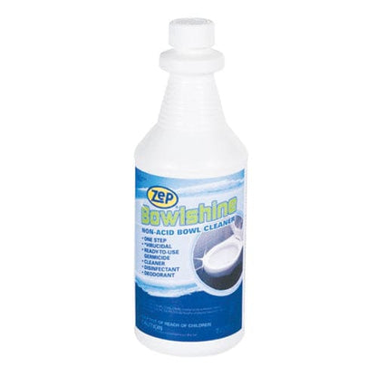 Zep Bowlshine Non-acid Bowl Cleaner Floral Scent 32 Oz Bottle - Janitorial & Sanitation - Zep®