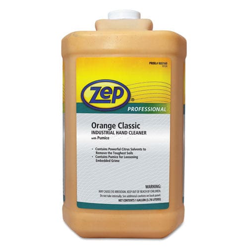 Zep Professional Industrial Hand Cleaner Orange 1 Gal Bottle 4/carton - Janitorial & Sanitation - Zep Professional®
