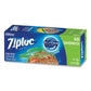 Ziploc Resealable Sandwich Bags 1.2 Mil 6.5 X 5.88 Clear 40 Bags/box 12 Boxes/carton - Food Service - Ziploc®