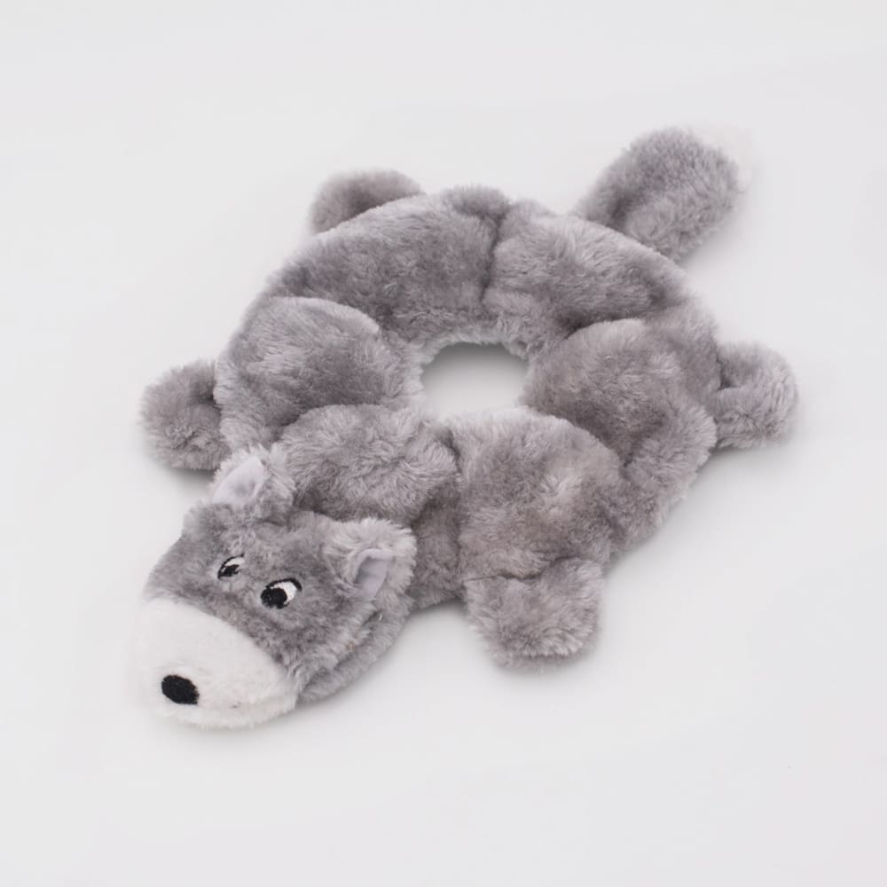 ZippyPaws Loopy Dog Toy Wolf 1ea-MD - Pet Supplies - ZippyPaws