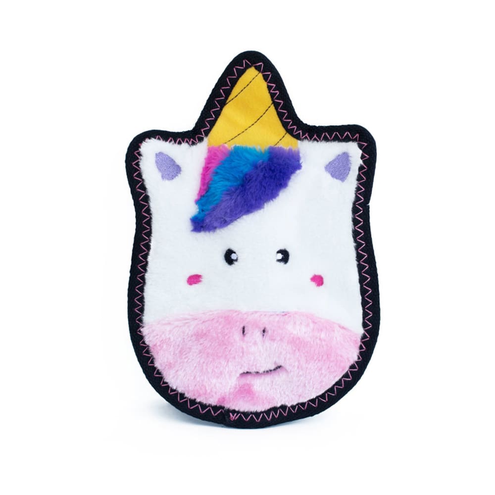 ZippyPaws Z-Stitch Sprinkles the Unicorn Dog Toy 1ea-MD - Pet Supplies - ZippyPaws